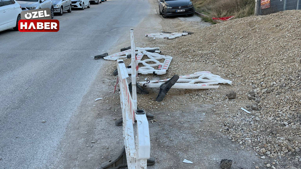 Keçiören’de kütüphane önündeki yol tepkilere neden oldu
