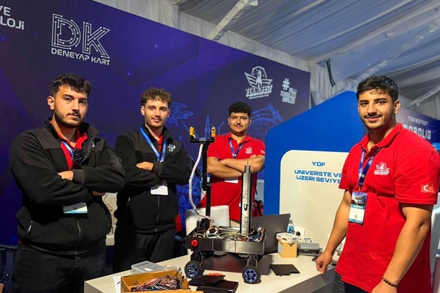 Kastamonu Tosya MYO YDF Takımı, TEKNOFEST RoboLig finalinde Türkiye 5'incisi oldu