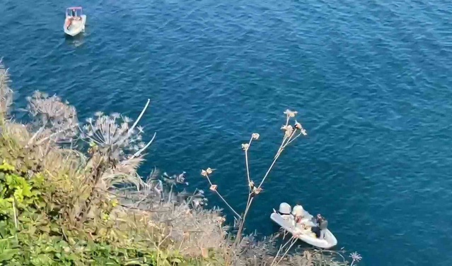Bartın Amasra'da kaybolan madenci için tekne ihbarına dalgıçlar baktı, arama sürüyor