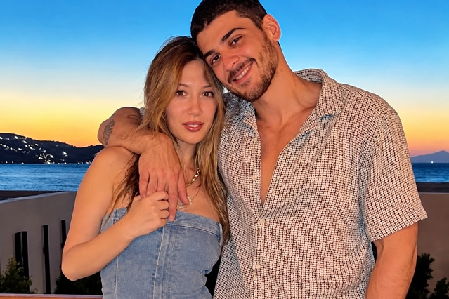 Yasmin Erbil ile sevgilisi Yiğit Poyraz'ın eğlenceli anları! Bu kez rakip oldular