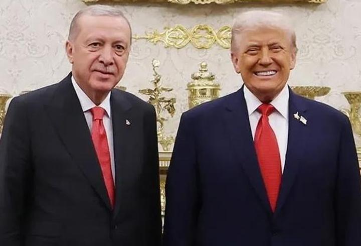 SON DAKİKA HABERİ: Cumhurbaşkanı Erdoğan, ABD Başkanı Trump ile görüştü