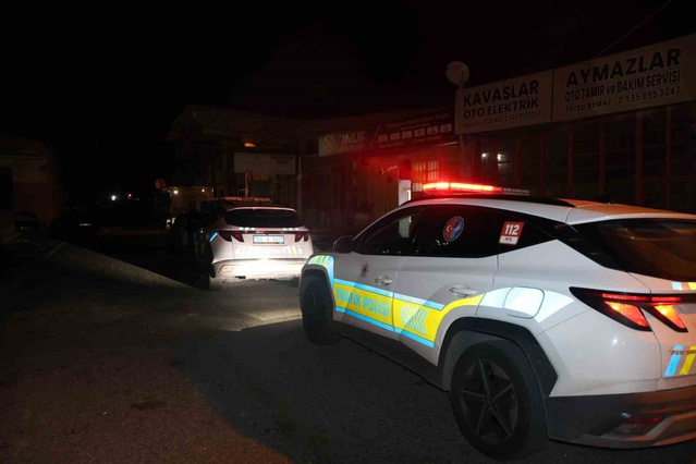 Polisi radyatör suyu ikna etti! Drift atan sürücü aracını söküp gizlemeye çalışmış
