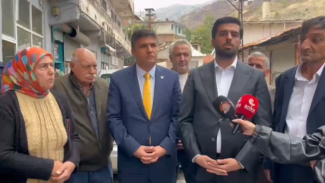 Elazığ Maden'de 381 konutluk sürecin yavaşlığı basın açıklamasında gündeme geldi