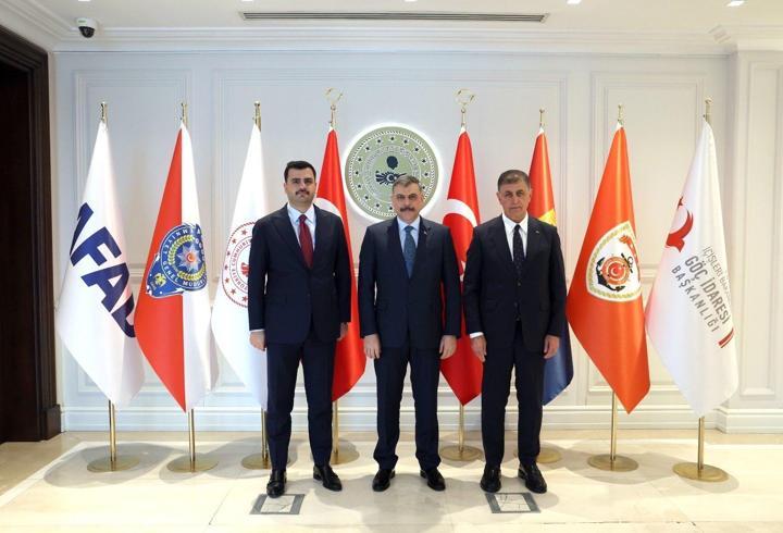 Bakan Çiftçi, AK Parti'li İnan ve Cemil Tugay'ı kabul etti