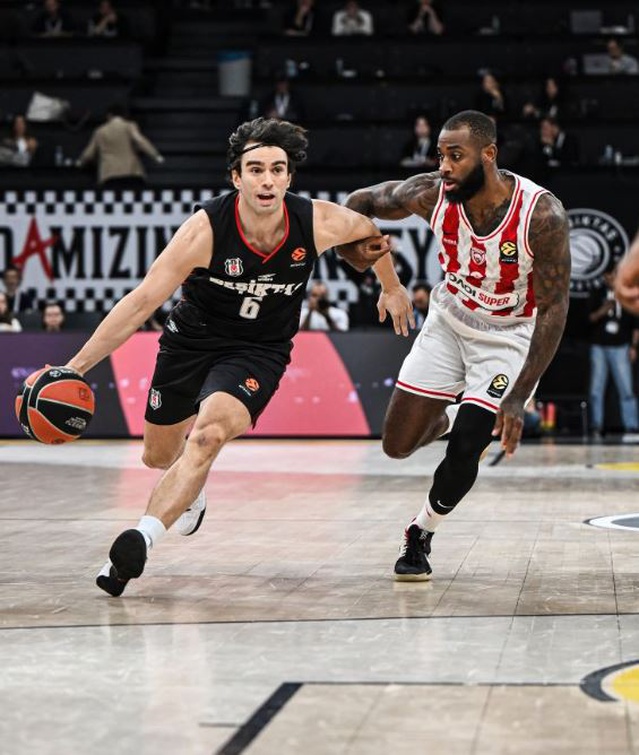 Beşiktaş, EuroLeague'de Olympiakos'a 81-73 yenilerek 8. haftayı mağlubiyetle kapattı