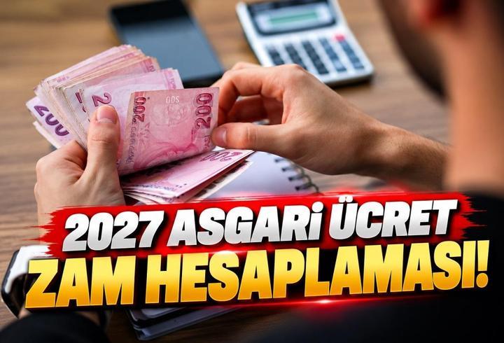 2027 ASGARİ ÜCRET NE KADAR OLUR? Asgari ücret zammı hesaplama: Yüzde 28, 29, 30 zam oranına göre asgari ücret ne kadar olacak?