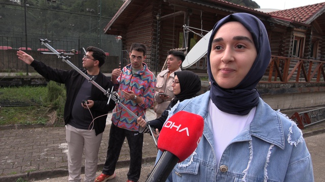 KTÜ Of Teknoloji Fakültesi öğrencileri, ISS'ten 8 görüntüyle ARISS belgesi aldı