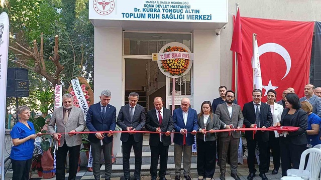 Soma'da açılan Toplum Ruh Sağlığı Merkezi'ne Dr. Kübra Tonguç Altın'ın adı verildi