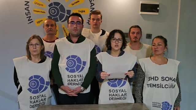 Sosyal Haklar Derneği Soma'daki göçükte ölen 5 işçinin sorumlularına ceza istedi