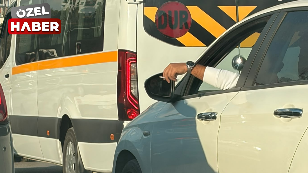 Ankara trafiğinde direksiyon başında sigara yasağına rağmen ihlaller sürüyor