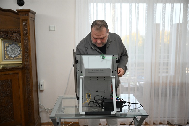 Trakya'da 15 sandıkta Bulgaristan cumhurbaşkanı seçimi için oy verme işlemi başladı