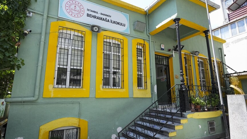 "Bakırköy'ün ilk Türk okulu" Behramağa İlkokulu 141 yıldır eğitime hizmet veriyor