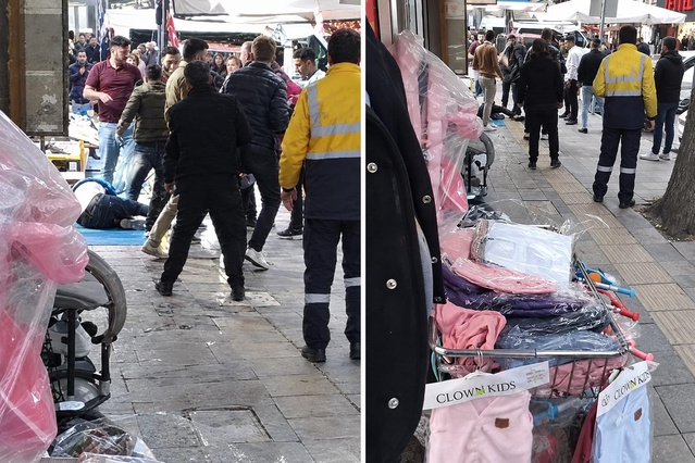 Kentin göbeğinde güpegündüz akıllara durgunluk veren saldırı: Sopa ve demir çubuklarla darbettiler