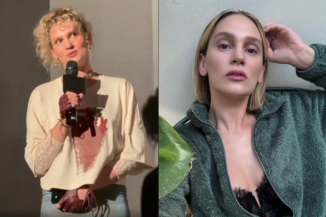 Farah Zeynep Abdullah kendi filminin galasında dayanamadı: Korsanda daha net izlerdik