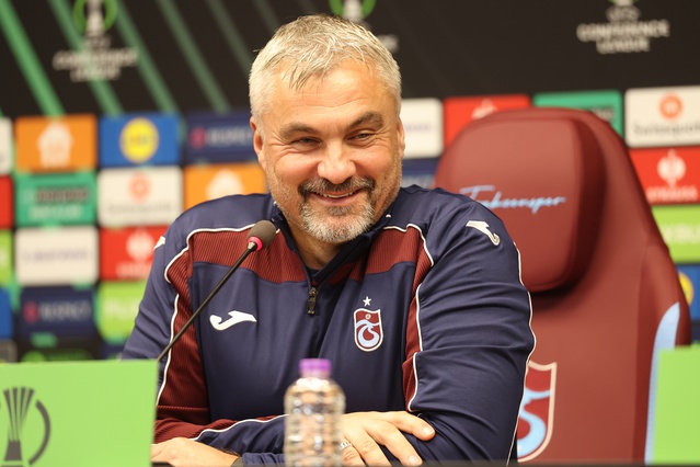 Trabzonspor Teknik Direktörü Reis, Hearts karşısında kazanmak istediklerini açıkladı