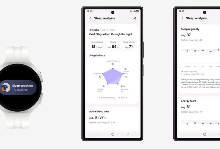 Samsung Health uygulamasında yeni güncelleme