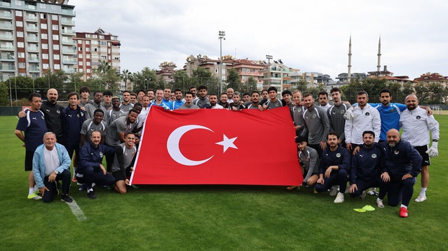 Corendon Alanyaspor, Gençlerbirliği maçı için Joao Pereira yönetiminde idmana çıktı