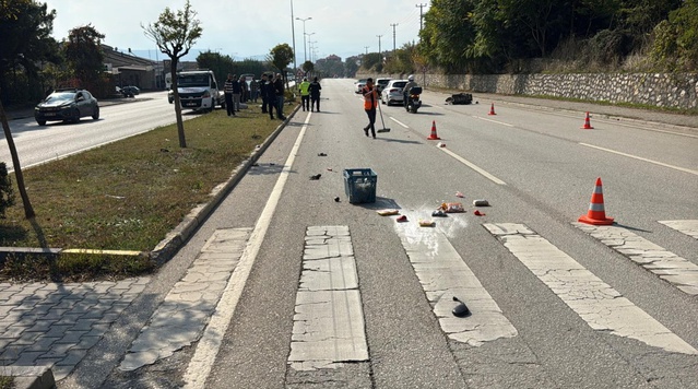 Karabük Safranbolu'da otomobilin çarptığı elektrikli bisikletli 57 yaşında öldü