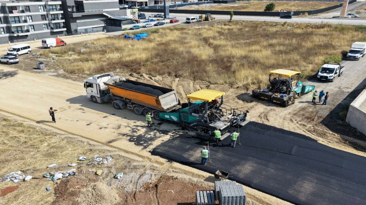 Gölbaşı’nda eylül ayında 22 bin 500 ton asfalt serildi