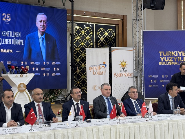 AK Parti Grup Başkanı Abdullah Güler, Malatya'da konuştu:
