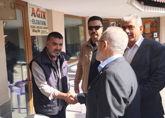 AK Parti Diyarbakır Milletvekili Yaz'dan Ağın'a ziyaret