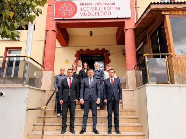 Bilecik Gölpazarı Kaymakamı Onur Titiz, eğitim ve sosyal yardım kurumlarını inceledi