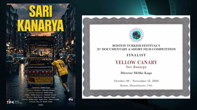 KBÜ öğrencilerinin Sarı Kanarya belgeseli Boston Türk Festivali'nde finale kaldı