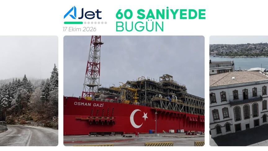 60 saniyede bugün (17 Ekim 2026)