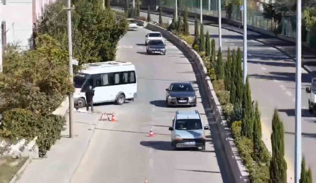 Kırıkkale'de belgesi yetersiz minibüs şoförüne 11 bin 629 lira ceza kesildi
