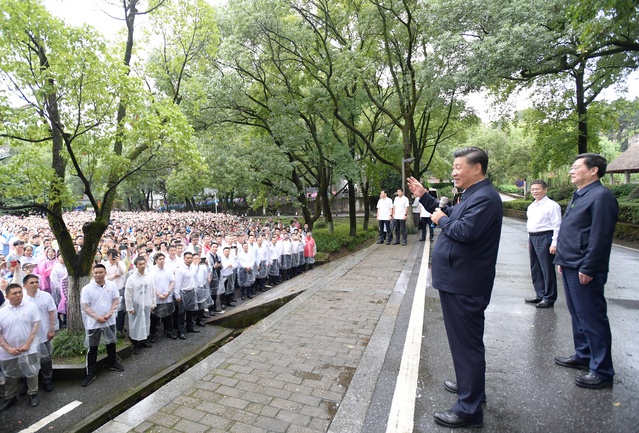 Xi Jinping, Hunan Üniversitesi'nin 100. yılında modernleşmeye katkı istedi