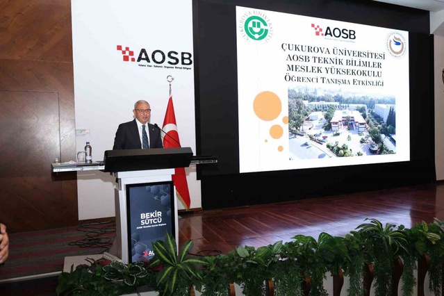 AOSB Başkanı Sütcü, tanışma toplantısında öğrencilere sanayi fırsatlarını anlattı