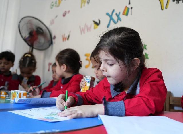 Kahire'deki Meera Merkezi, Gazze'den Filistinli çocuklara eğitim ve destek veriyor
