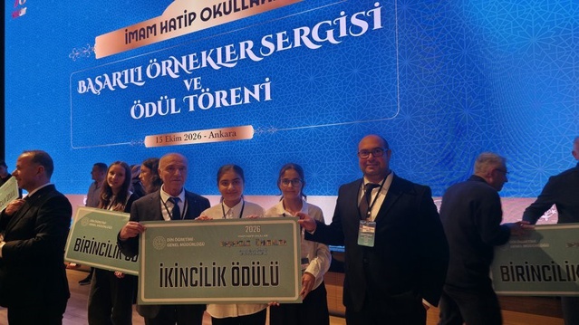 Eskişehir Kazım Karabekir İmam Hatip Ortaokulu OKU ile Türkiye ikinciliği kazandı