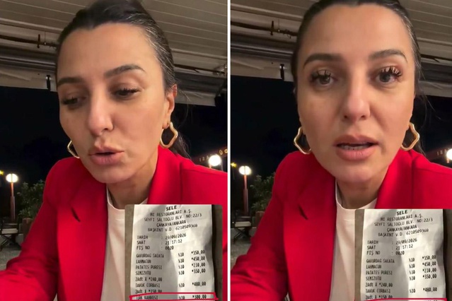 Arkadaşıyla yemek yedi, gelen hesaba isyan etti: Bize yazıklar olsun