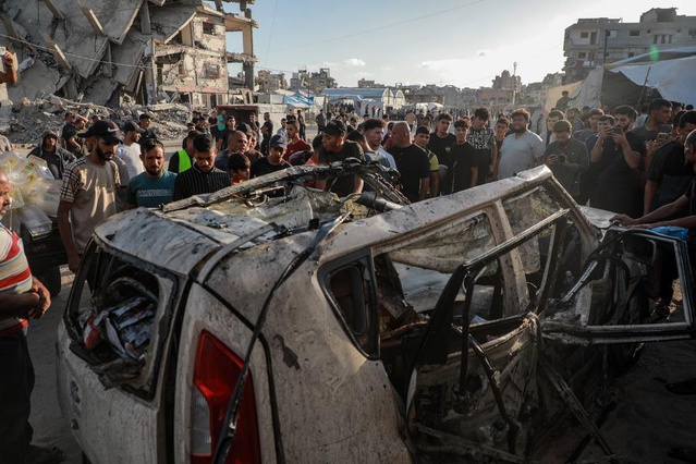 İsrail, Gazze batısındaki Tel el-Heva'da aracı İHA ile hedef aldı, 2 Filistinli öldü