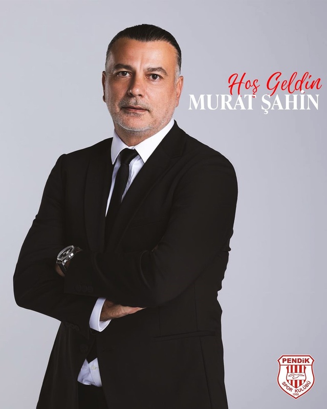 Murat Şahin, Trendyol 1. Lig ekibi Pendikspor'un yeni teknik direktörü oldu.