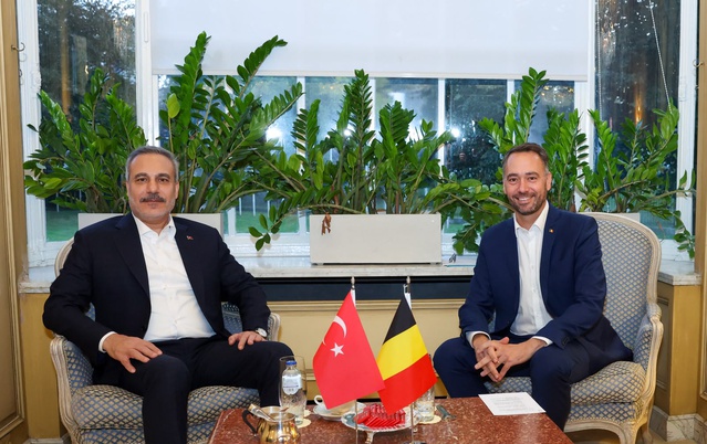 Dışişleri Bakanı Fidan'ın Brüksel'de Prévot ile görüşmesi Bakanlıkça duyuruldu