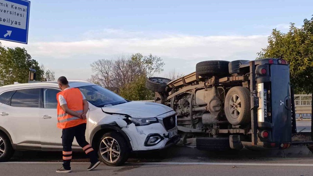 Tekirdağ'da kaçırdığı iddia edilen otomobille 3 kişiyi yaralayan sürücü yakalandı
