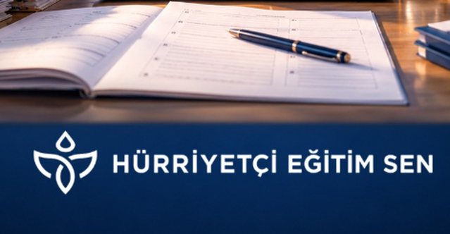 Hürriyetçi Eğitim Sen, OYSS'de öğretmen iş yükü kaygısıyla MEB'e başvurdu