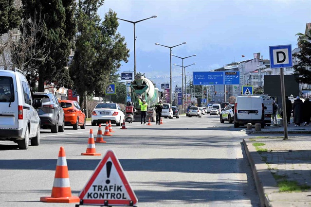 Ordu'da son bir haftada 18 bin araç denetlendi, 3 bin 731 sürücüye işlem yapıldı