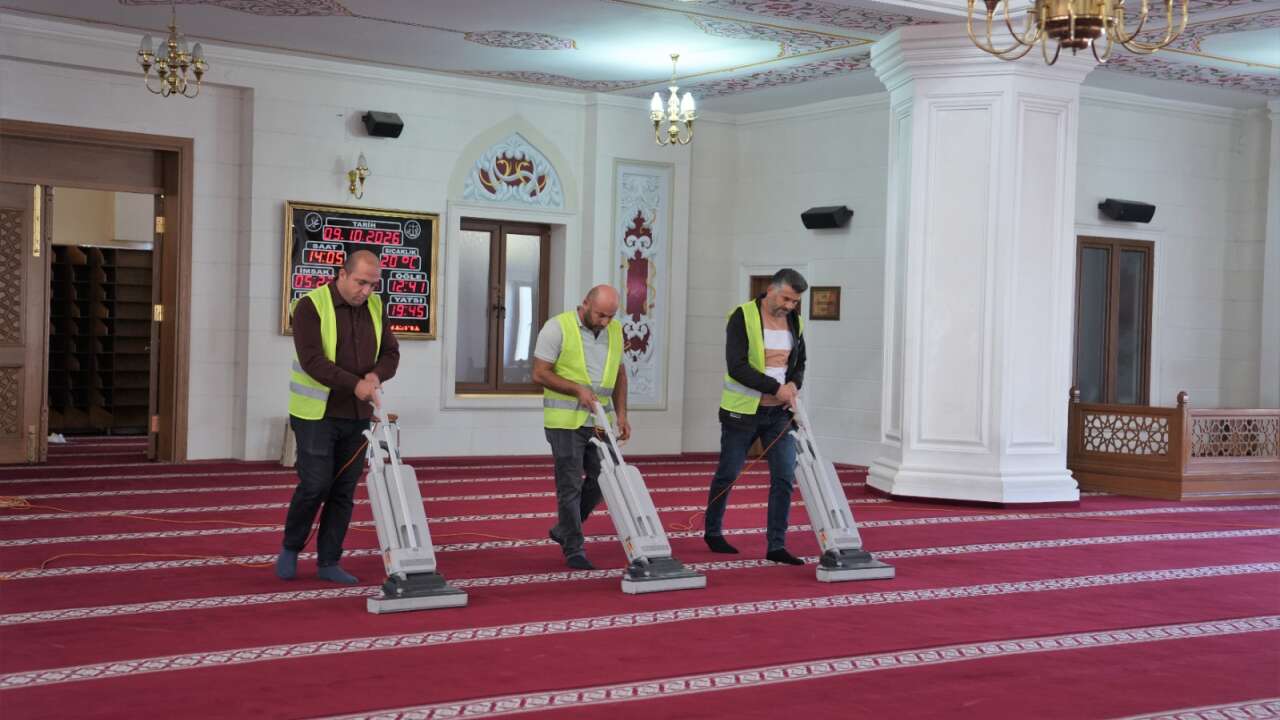 Keçiören’de ibadethaneler pırıl pırıl