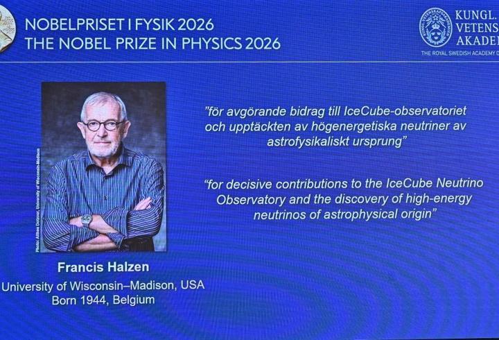 2026 Nobel Fizik Ödülü'nün sahibi duyuruldu