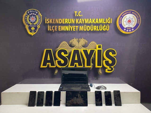 İskenderun'da banka soyma iddiasıyla tutuklanan zanlının 8 yıl 1 ay 15 gün cezası vardı