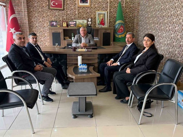 SGK Şırnak İl Müdürü, Cizre Ziraat Odası'nda çiftçilerin prim koşullarını görüştü