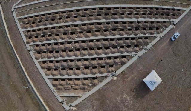 Erzurum'da kış öncesi toplam 500 yeni mezar yeri kazılması planlanıyor
