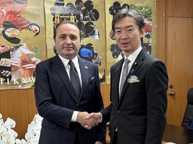 Ticaret Bakan Yardımcısı Tuzcu, Tokyo'da Japon mevkidaşlarıyla anlaşmayı görüştü