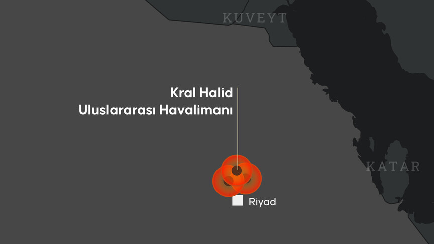 Suudi Arabistan: Riyad'daki Kral Halid Uluslararası Havalimanı'na dün düzenlenen saldırıda 12 kişi hayatını kaybetti