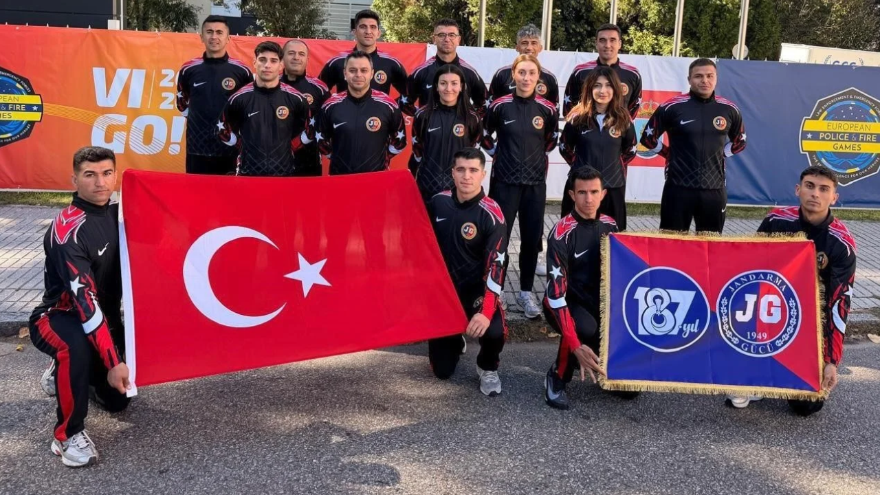 Jandarma Gücü, İspanya’dan 101 madalya ile döndü