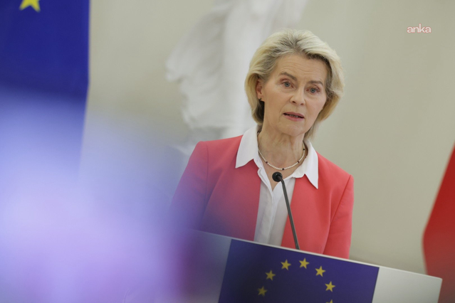 Von der Leyen, Bulgaristan açıklarında vurulan iki ticari gemiye kabul edilemez dedi