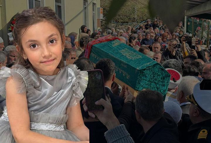 Bıçaklı saldırıda hayatını kaybetmişti: 10 yaşındaki Eslem'e son görev...